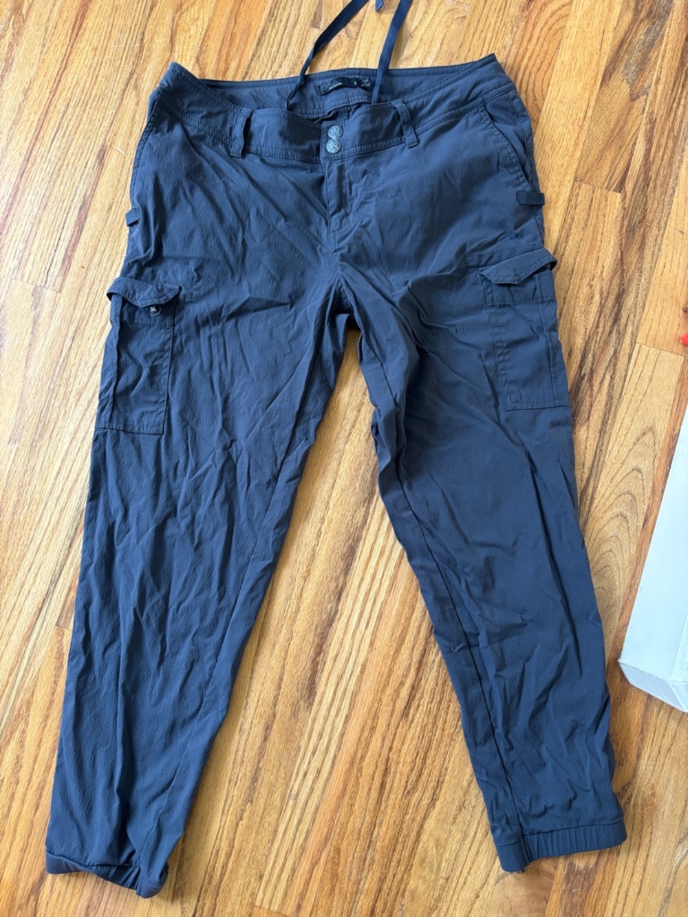 Prana Slate Grey Cargo Joggers